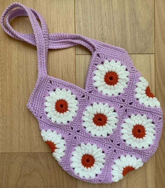 Crochet Tote Bag