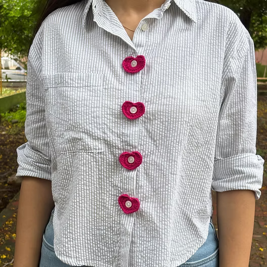 Heart button accessories