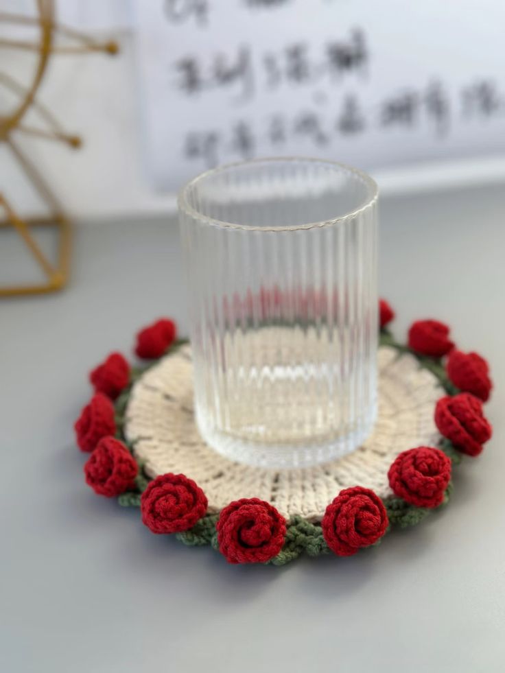 Crochet Coster