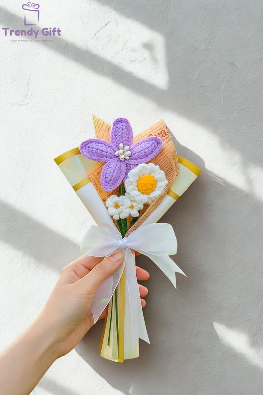 Lily Daisy Bouquet + Personalized Note
