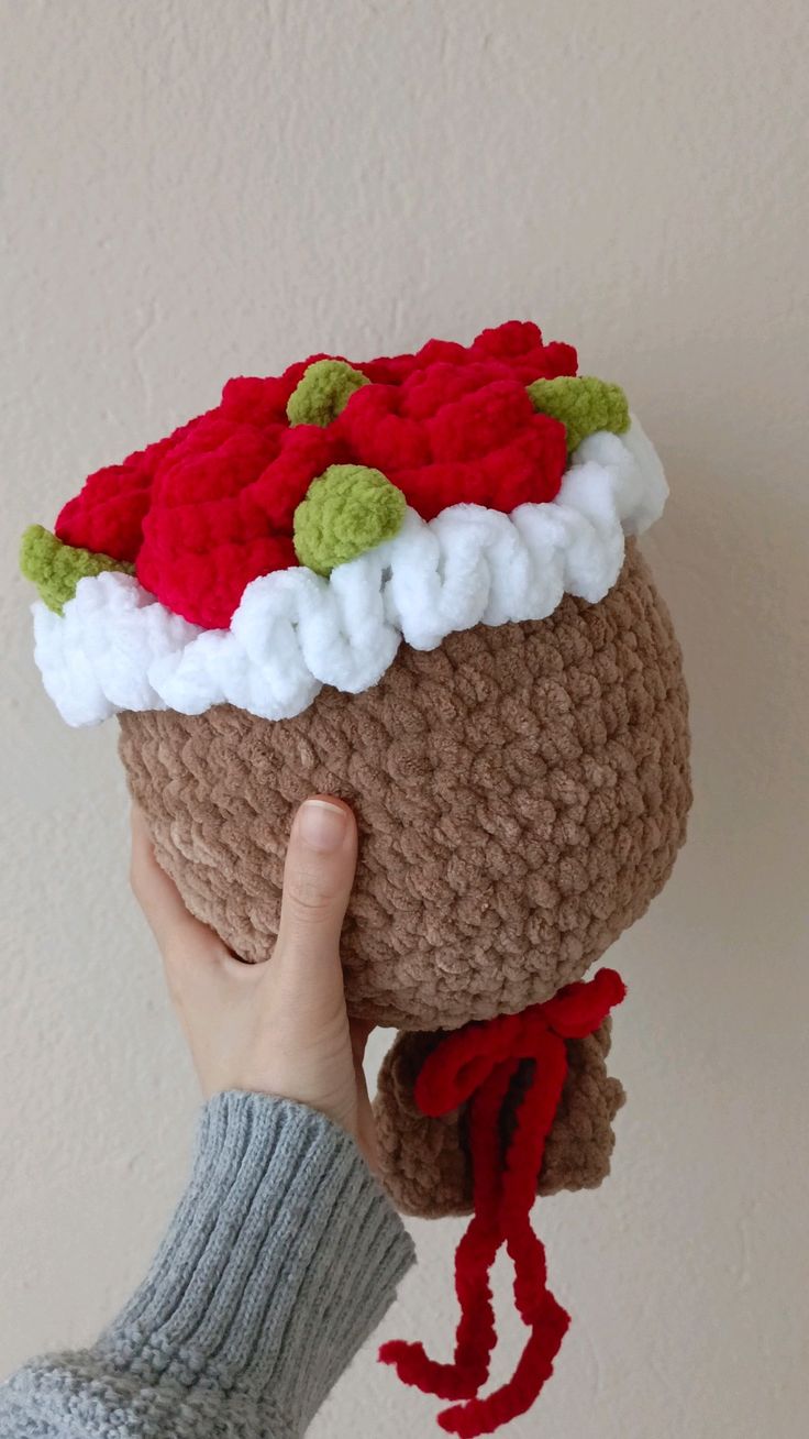 Chunky crochet bouquet