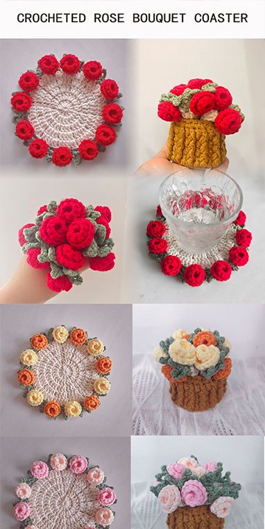 Crochet Coster
