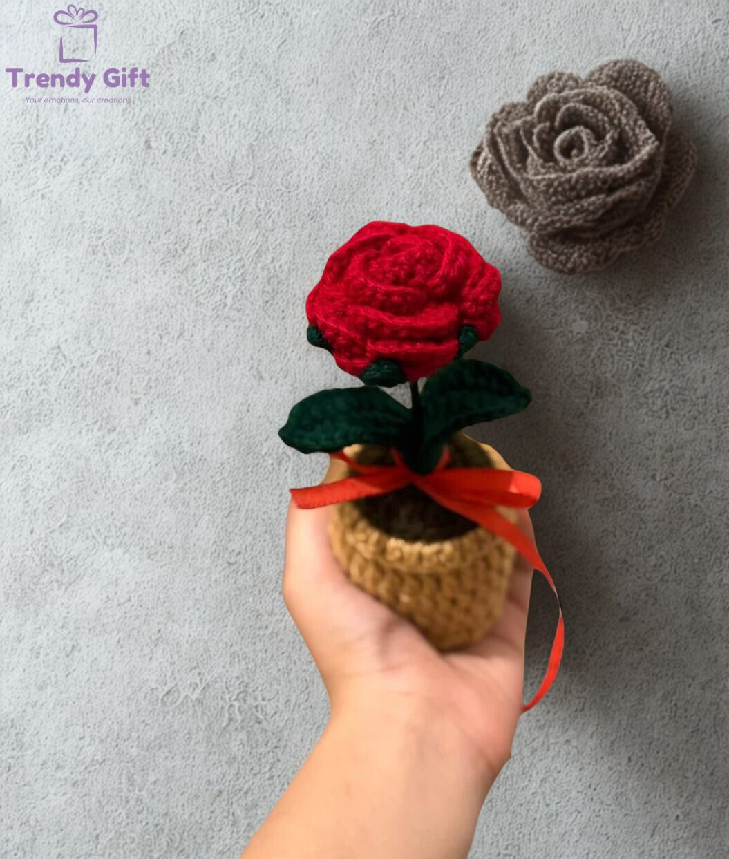 Rose Pot + Personalized Note