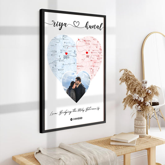 Spotify Frame For Long Distance Couple