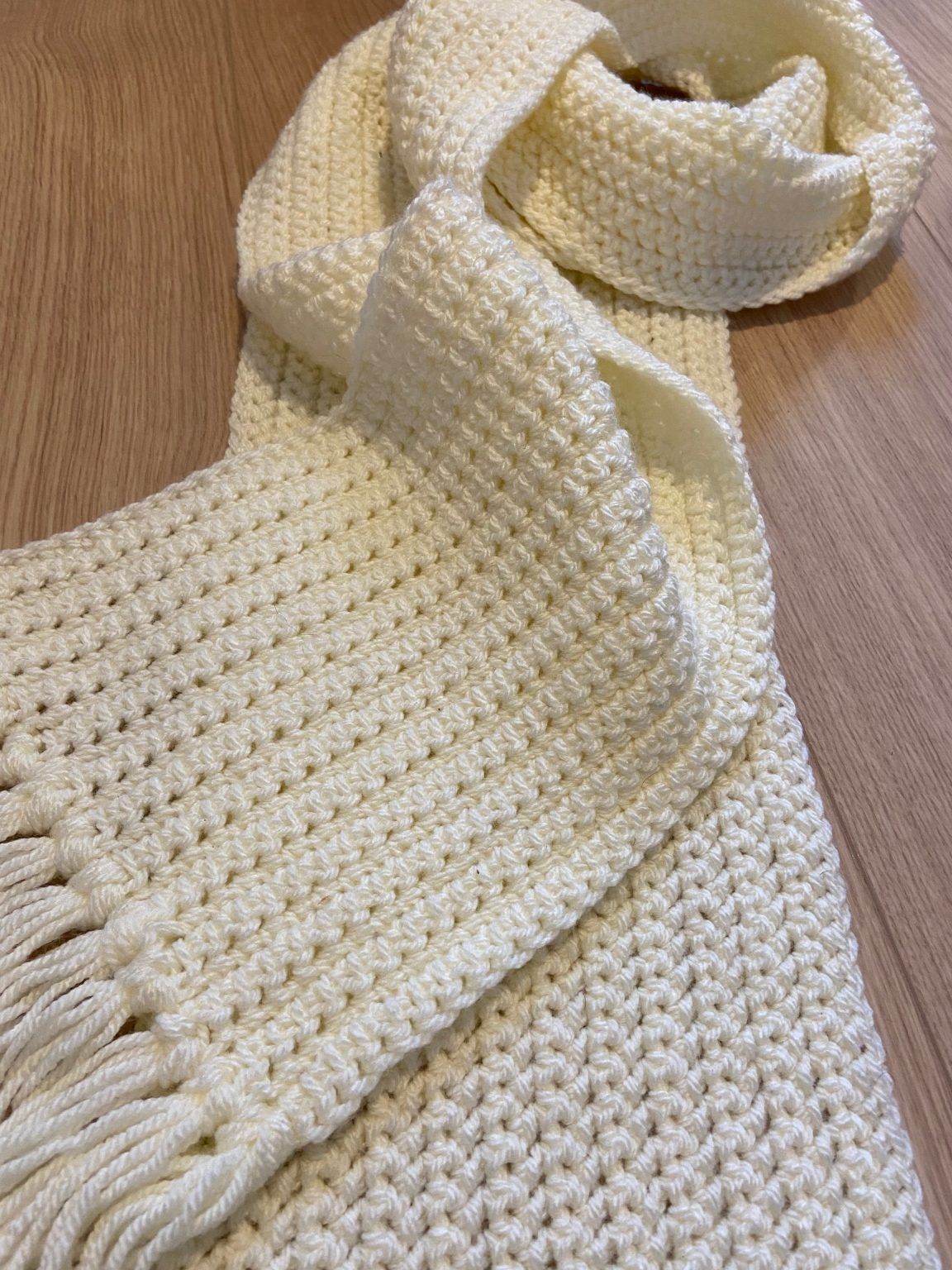 Mikasa Crochet Scarf