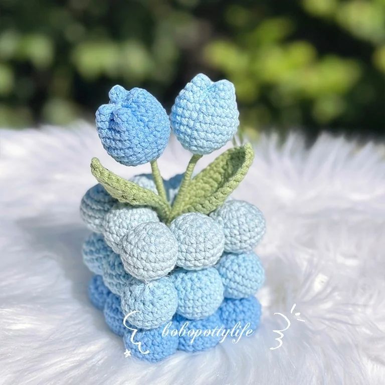 Unique Mini Tulip Pot + Personalized Note