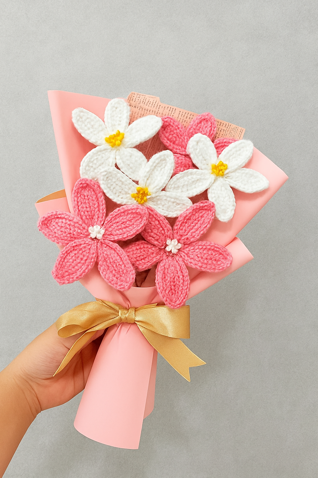 Pink Lily Bouquet + Personalized Note