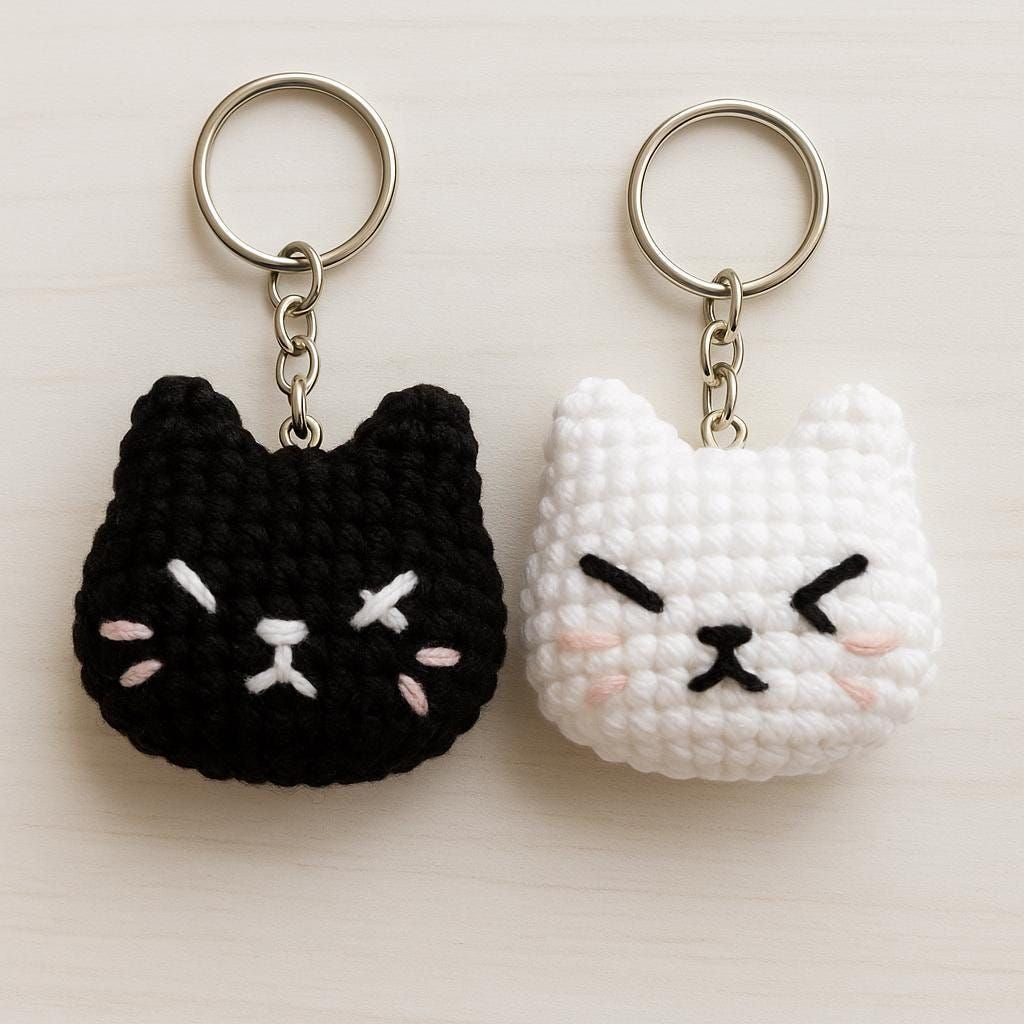 Crochet Keychains (Pack of 2)