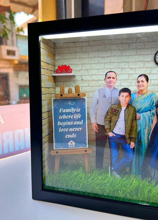 3D Family Miniature Frame