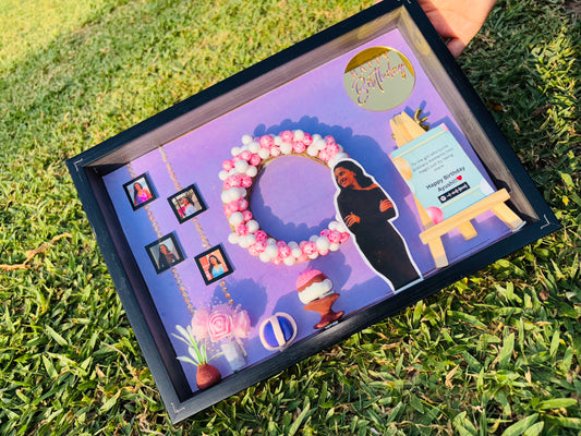 3D Birthday Miniature Frame + Free Gift