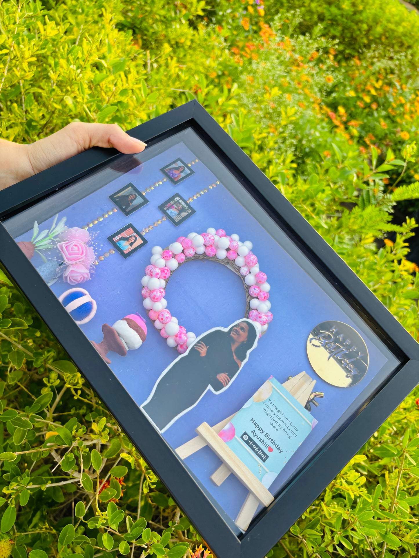3D Birthday Miniature Frame + Free Gift