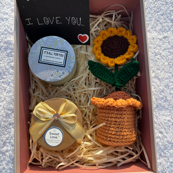 Crochet Hamper + Personalized Note + Free Gift – Trendy Gift
