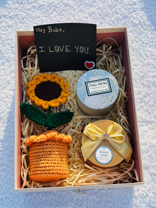 Crochet Hamper + Personalized Note + Free Gift