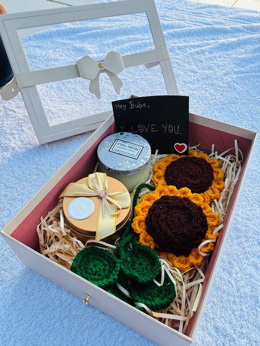Crochet Hamper + Personalized Note + Free Gift