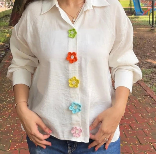 Flower Button Accessories