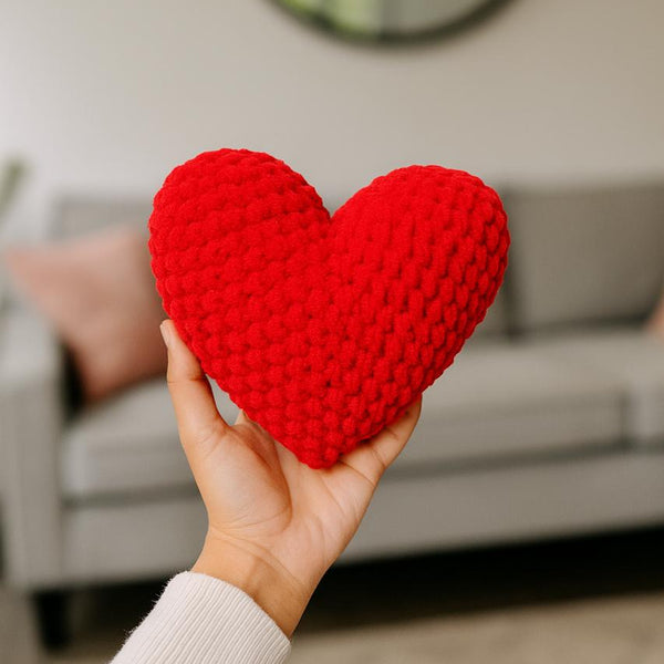 Heart Plushie + Personalized Note