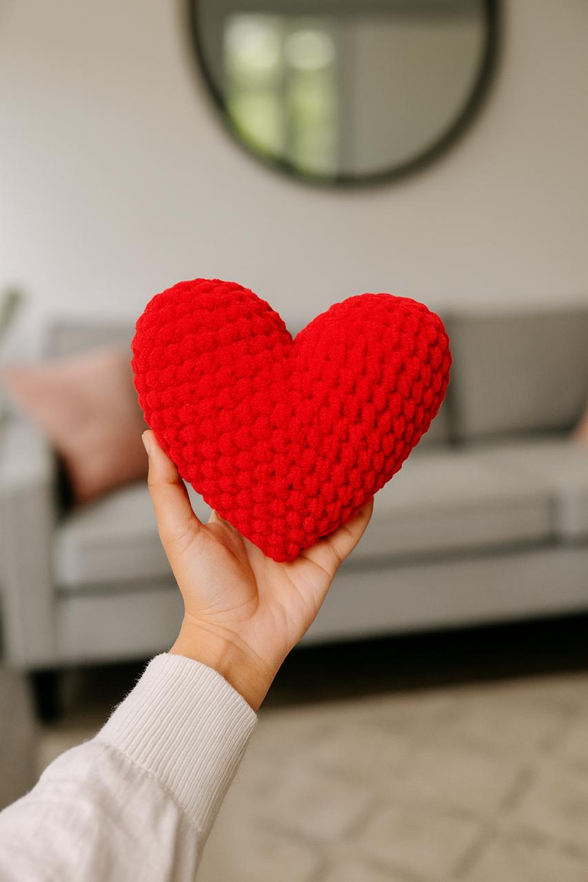 Heart Plushie + Personalized Note