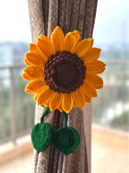 Sunflower Curtain Holder