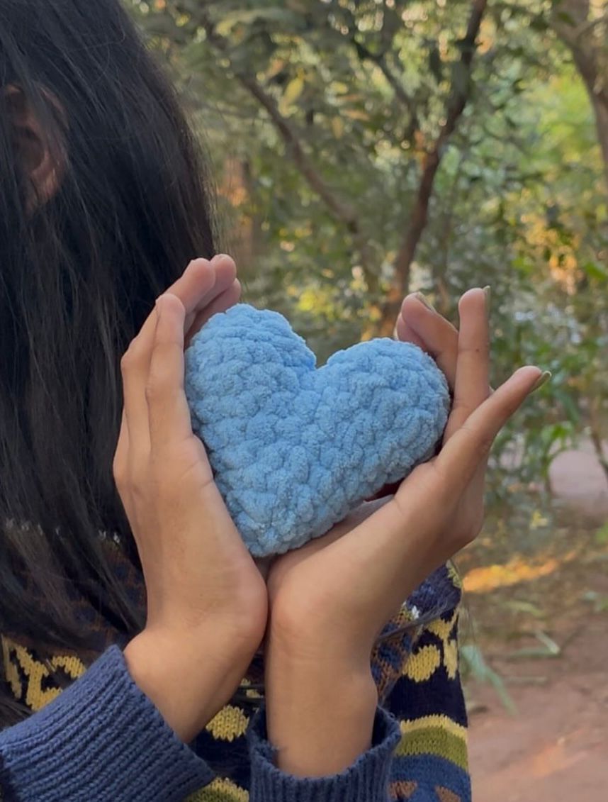 Heart Plushie + Personalized Note
