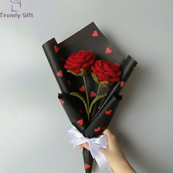 2 Rose Bouquet + Personalized Note