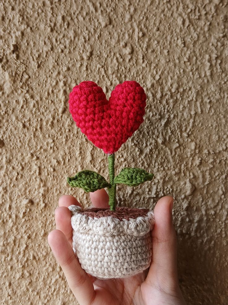Heart pot + Personalized Note